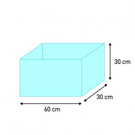 Aquarium 60x30x30cm